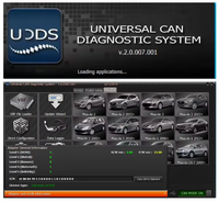 Versión completa V2.0.007.001 para PCM BCMII GEM by CAN BUS licencia completa VS VCM2 UCDS Pro + para Mazda para Ford UCDS herramienta de diagnóstico