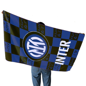 Toalla de Playa para Fanáticos del Fútbol, para Clubes de Fútbol, <span class=keywords><strong>Messi</strong></span>, Real Madrid, Barcelona, AC Milan, Personalizable, de Microfibra Absorbente - Product Image 5