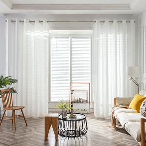 <span class=keywords><strong>Cortinas</strong></span> largas <span class=keywords><strong>de</strong></span> gasa semitransparentes para ventana, para cocina, dormitorio y sala <span class=keywords><strong>de</strong></span> estar, fábrica china, <span class=keywords><strong>baratas</strong></span> - Product Image 3