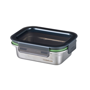Conteneur rectangulaire en acier inoxydable STS 15,5x11,5 H. 5,5 cm 400 ml - Product Image 1
