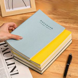 Customizable A5 Softcover PU <b>Leather</b> <b>Notebook</b> with Thread Sewing Perfect Binding Thick Durable Paper Personalized Gift Journals - Product Image 3
