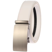Ceinture en cuir pour homme de luxe, boucle automatique mate, multicolores, véritable cuir de vachette, logo personnalisé, vente en gros de ceintures pour homme