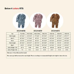 Nuovo Set di Abbigliamento alla Moda per Bambine: Maglietta a Maniche Lunghe con Stampa Leopardata e Pantaloni Lunghi - Product Image 2
