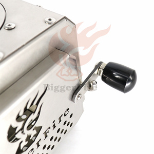 Biggerfire Thép Không Gỉ <span class=keywords><strong>Mini</strong></span> Ngoài Trời Nhà Bếp Xách Tay Rocket Bếp Cho Cắm Trại Và Đi Bộ Đường Dài Sinh Tồn Củi Nấu Ăn Nướng - Product Image 5