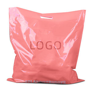 Custom Logo Luxury Grocery <strong>Bag</strong> Carrier Biodegradable PLA <strong>Plastic</strong> Shopping <strong>Bags</strong> for Supermarket Use <strong>with</strong> Shoes and Socks - Product Image 1