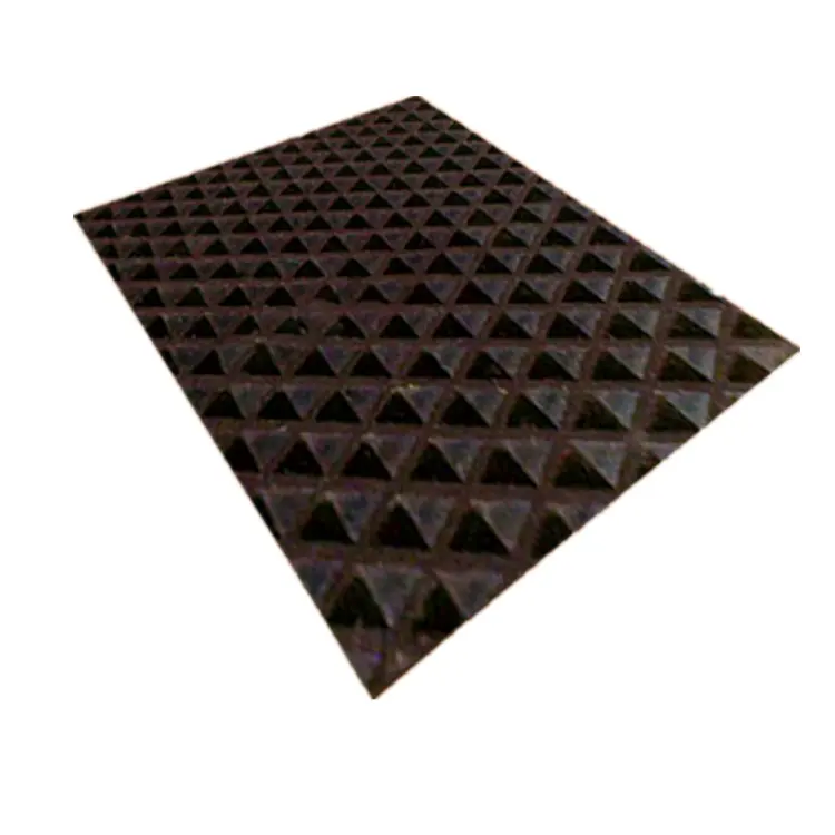 Tapete de borracha resistente ao óleo, tapete de chão borracha antiderrapante com padrão de diamante para garagem