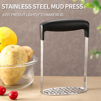 Hoge Kwaliteit Groenten Fruit Gereedschap Rvs Aardappel Ricer Stamper Voor Thuisproducten
