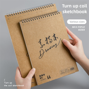 Biểu Tượng Tùy Chỉnh Giá Rẻ Trường Nguồn Cung Cấp 8K Máy Tính Xách Tay Sinh Viên Yếu Tố Cần Thiết Mới Xoắn Ốc Cuộn Dây Chất Lượng Phác Thảo - Product Image 4