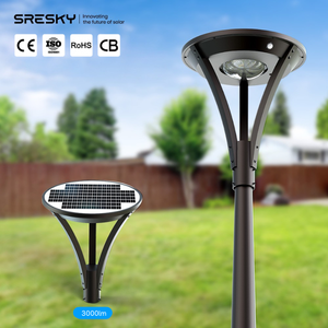 Lámpara solar LED para exteriores <span class=keywords><strong>Sresky</strong></span> para estacionamiento, impermeable IP65, luz solar para paisajismo - Product Image 1