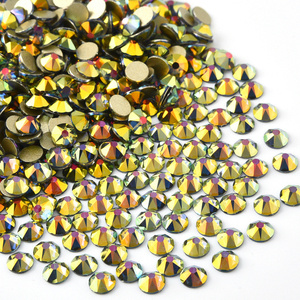 Blinginbox พลอยเทียมแก้วแบบพรีเมี่ยมพลอยเทียมด้านหลังเรียบตัดเป็น2088พลอยเทียมแบบไม่ใช้ความร้อนสำหรับเครื่องแต่งกาย - Product Image 4