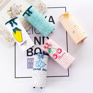 12 Cái/Bộ Bông Cô Gái Trẻ Mặc Quần Lót Của Phụ Nữ Intimates Cao Cô Gái Sinh Viên Phim Hoạt Hình Đồ Lót Quần Lót Trong Hàng Ngày - Product Image 6