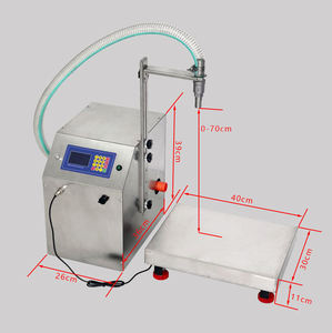 Máquina de Llenado de Líquidos de Alta Velocidad CSY-L72, 72L/min, Tipo de Pesaje de 50g-100kg, para Aceite, Miel, Jugo, Productos Químicos en Tambor - Product Image 5