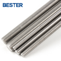 Wholesale One Meter 1000mm 2000mm Three Meter 3000mm 3m Long Fully Threaded 1/2"-13 12 ft 316 Stainless Steel Thread Rod