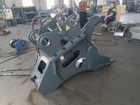 Cisaille à souches LISEN pour recyclage du bois avec moteur, coupe-racines de précision pour le traitement de la biomasse et la récolte du bois