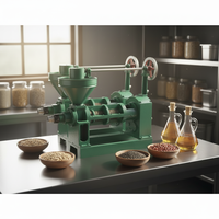 Nieuwe kleine koude fruit- en plantaardige olieverwerkingsmachine voor thuisgebruik, concurrerende prijs, pinda-, sesam- en sojaboonoliepers, 250 kg/uur