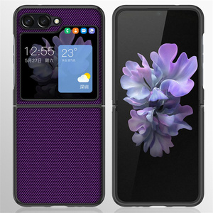 Funda de teléfono de PC de nailon para Samsung Galaxy Z Flip 5 4 3 Flip5 <span class=keywords><strong>Flip4</strong></span> Flip3 5G Prevención de caídas Protección a prueba de golpes Contraportada - Product Image 6