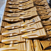 Dents de godet pour chargeuse sur pneus, dents de godet, pointe de déchiqueteur, dents de godet 2713-00032RC pour godet d'excavatrice DH360
