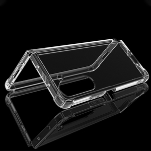 Mới Trong Suốt Trường Hợp Đối Với Samsung Galaxy Z Gấp 5, Chống Sốc Acrylic TPU Bumper Rõ Ràng Trường Hợp Điện Thoại Đối Với Samsung Galaxy Z Gấp 5 - Product Image 2