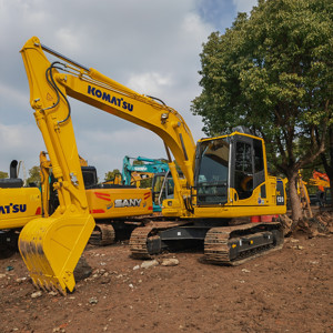 Excavatrice Komatsu PC120 d'occasion, 12 tonnes, excavatrice sur chenilles, équipement de construction d'occasion - Product Image 1
