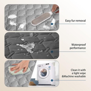 Housse de lit pour chien imperméable double face, transfrontalière, couverture pour animaux de compagnie, protection pour canapé et meubles, adaptée aux enfants, aux chats et - Product Image 2