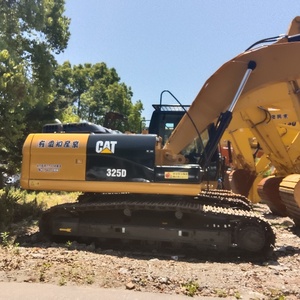 Excavatrice d'occasion CAT 325D Excavatrice hydraulique sur chenilles d'occasion Excavatrice mécanique originale moyenne à vendre - Product Image 1