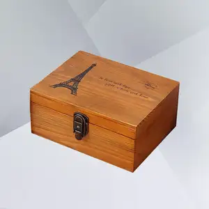 Holz Schmuck Box Holz Lagerung Box Organizer Geschenk Box