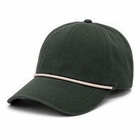 Gorra de Béisbol Personalizada con Cuerda, Estilo Golf Vintage, Logotipo Bordado, Ajustable, para Exteriores, Fabricante OEM ODM