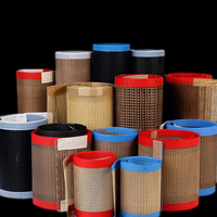 Bande transporteuse en maille PTFE pour machine de stérilisation, bande en maille ouverte PTFE, résistante à la chaleur, résistante à la corrosion, sur mesure
