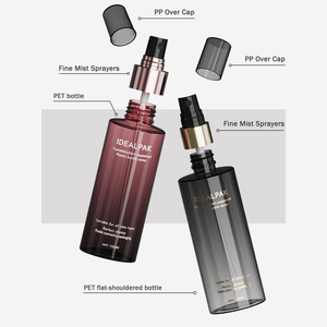 Botellas <span class=keywords><strong>de</strong></span> Envase Personalizadas Premium <span class=keywords><strong>de</strong></span> PET para Perfumes, Lociones y Sprays para el Cuidado <span class=keywords><strong>de</strong></span> la Piel con Pulverizador, 50ml/80ml/150ml, Impresión Serigráfica, Aptas para Champú - Product Image 3
