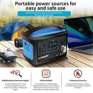 Centrale électrique portable de camping 1000W <span class=keywords><strong>500W</strong></span> 600W 3000W Générateur solaire portable hors réseau Maison d'alimentation de secours d'urgence - Product Image 6