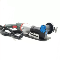 Machine à former des cannelures portative 230V pour tuyaux en acier inoxydable de la série PF - Avec alimentation portable par prise pour la préparation des tuyaux