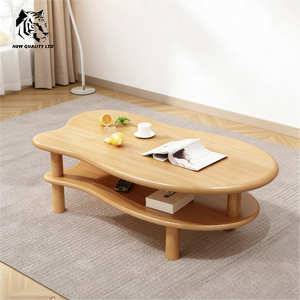 Fábrica de muebles, mejor precio, personalizable, gran stock, dropshipping, mesa de té, diseño único, muebles de sala de estar, mesa de centro de madera - Product Image 1