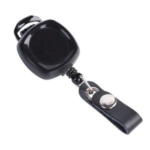 Corda in poliestere con corda elastica DEYIKEY, può ruotare di 360 gradi ed essere fissata con una Clip posteriore, Scroll con Badge identificativo scalabile - Product Image 1