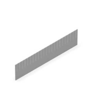 Organizer divisore a pettine scanalato dimensioni 555X120mm - Product Image 1