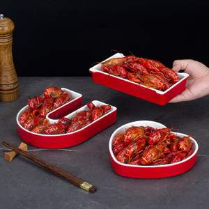 Amour <span class=keywords><strong>Restaurant</strong></span> Vaisselle Mélamine Écrevisses Assiette <span class=keywords><strong>Dessert</strong></span> Assiettes <span class=keywords><strong>De</strong></span> Mariage Saint Valentin Coeur Forme Assiette Vaisselle - Product Image 4