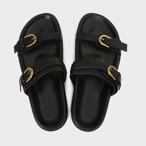 Sandali con plateau stile britannico <span class=keywords><strong>scarpe</strong></span> estive da donna da esterno con fibbia per cintura - Product Image 4
