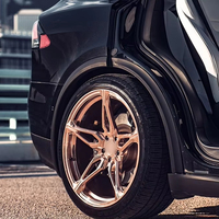 جنوط عجلات فيوروك المصنوعة من قطعتين مقاس 18 19 20 21 22 23 24 بوصة، جنوط سبائك مطروقة للجيل الحادي عشر من هوندا أكورد وGTR وموديل X 3 Y