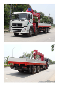 סין 10 גלגלים 6x4 דיזל 245hp DFCV משאית עם 12ton unic מנוף למכירה - Product Image 5