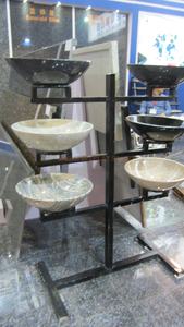 Rak Display Perlengkapan Sanitasi Logam untuk Pameran Showroom Wastafel - Product Image 4