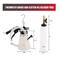 Vente chaude 2024 pompe d'extraction d'huile extracteur de fluide automobile système de freinage de voiture 1L Kit de purge de frein de liquide pneumatique