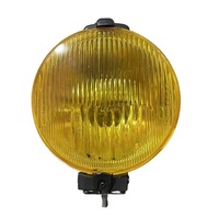 HST-26002 1PC Offroad Round 12V FX1155 Jaune Blanc H3 55w Halogène Super Sport Lumière antibrouillard pour Jeep SUV Camion Remorque