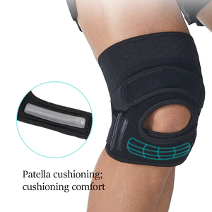 <span class=keywords><strong>Genouillère</strong></span> de soutien avec double couche de protection et conception flexible pour le soutien des genoux lors de la musculation - Product Image 3