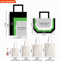 Sac fourre-tout de Noël en toile de jute, sac cadeau imprimé double face, réutilisable, écologique, pour fêtes de Noël, cadeaux pour enfants, logo personnalisé, vente en gros, OEM