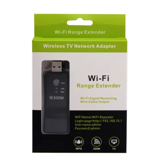 Adattatore Wifi universale Wireless USB Smart TV Smart TV Sticks Network RJ45 ripetitore Ethernet per Samsung Sony LG Vizio Web Player