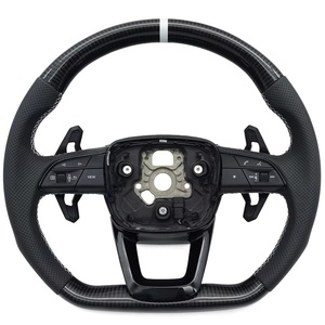 Volante Personalizado OEM de Fibra para <span class=keywords><strong>Audi</strong></span> B8.5 Q7 S4 <span class=keywords><strong>A1</strong></span> Q3 S8 C8 S6 A8 - Product Image 1