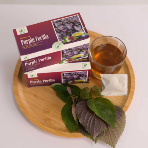 บรรจุภัณฑ์ชาสมุนไพรเพริลลาสีม่วงแบบกำหนดเอง โรงงานเวียดนามส่งตรง - Product Image 1