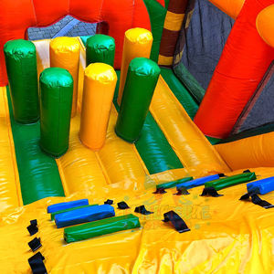 Château gonflable pour enfants, divertissement en plein air, saut, emplacement, chateaux gonflables, commercial, roi lion, course d'obstacles, château gonflable - Product Image 4