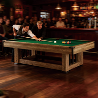 Table de billard/snooker en marbre de 7/8/9 pieds, multi-jeux, prix abordable, directement de l'usine
