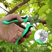 Juego de Herramientas de jardín Manual de aleación de aluminio, alta calidad, OEM, 11 piezas, con bolsa de transporte para jardín