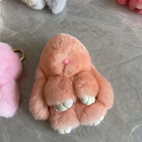 Porte-clés en peluche lapin lapin personnalisé en usine